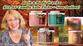 Bath & Body Works $13.95 Candle Sale Picks + New Online!