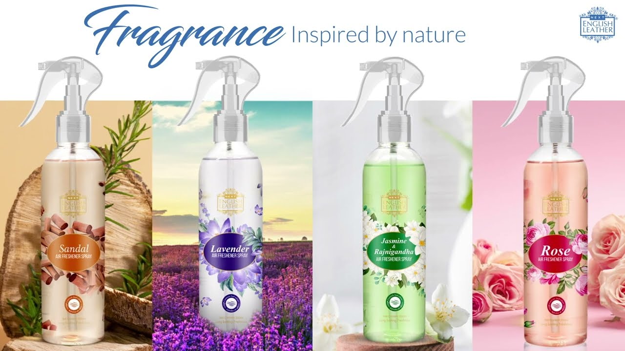 English Leather No Gas Air Freshener - Rose , Jasmine , Sandal & Lavender | 250ml each