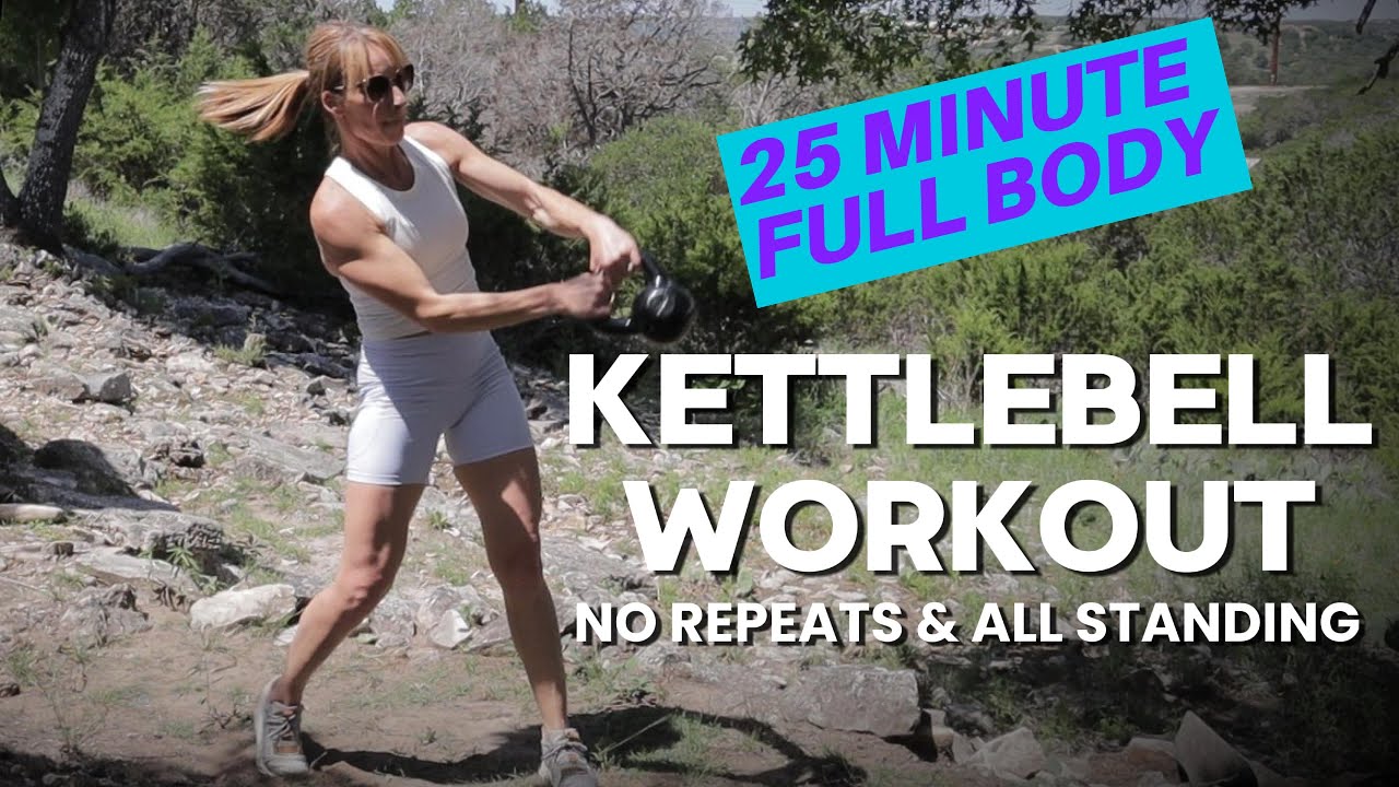 25-Minute Full Body Kettlebell Workout | No Repeats | Dynamic & Functional Training