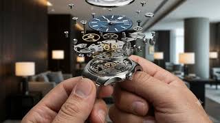 Inside a Luxury Watch Cinematic Exploded View Animation in 8K