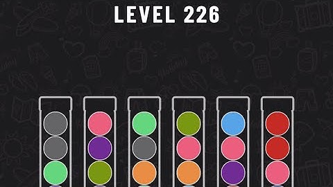 Ball Sort Puzzle Level 226 #ballsortpuzzle #ballsortpuzzlegameplay #puzzlegame #mobilegames