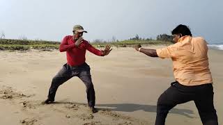master Arumugam cinematic fight #fight #cinematic #selfdefense #trending #martialarts
