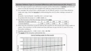 Introduction to Patterns and Relationships Tables and Formulas1