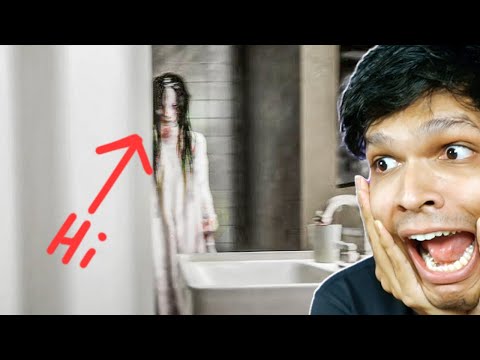THERE IS A BHOOOT AUNTY IN MY BATHROOM!!!!