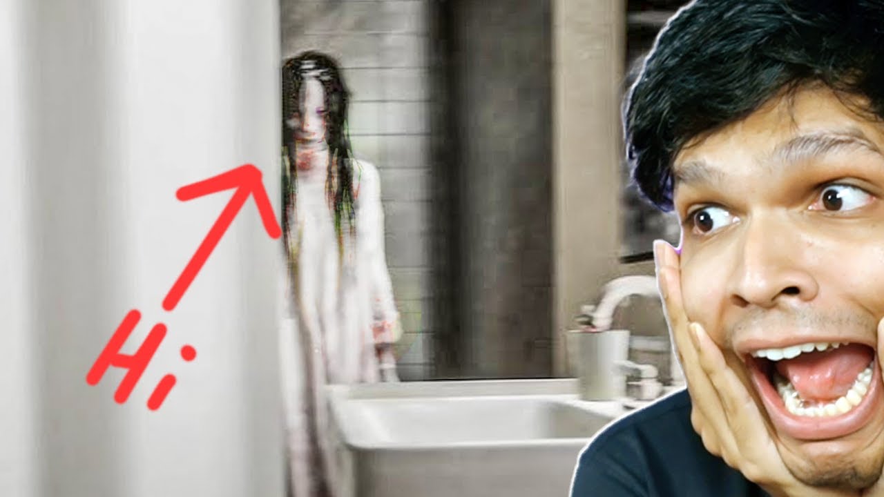 THERE IS A BHOOOT AUNTY IN MY BATHROOM!!!!