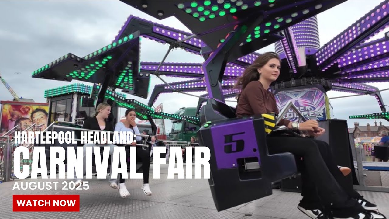 Hartlepool Headland: Carnival Fair. UK (August 2025).