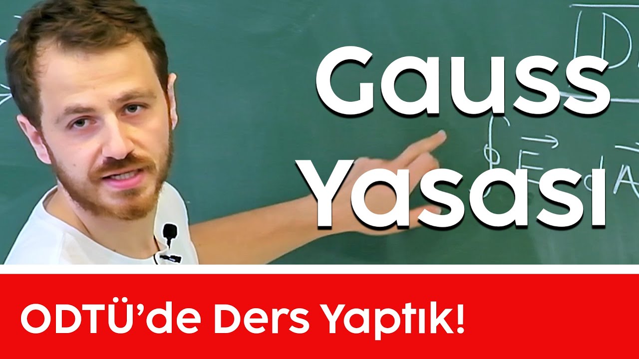 Gauss Yasası - Elektromanyetizmanın Matematiği | @METUMathClub