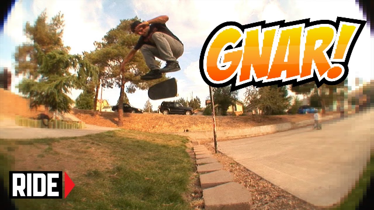 ride channel disc GNAR! Player #121 Travis Augustine - Shredit Cards