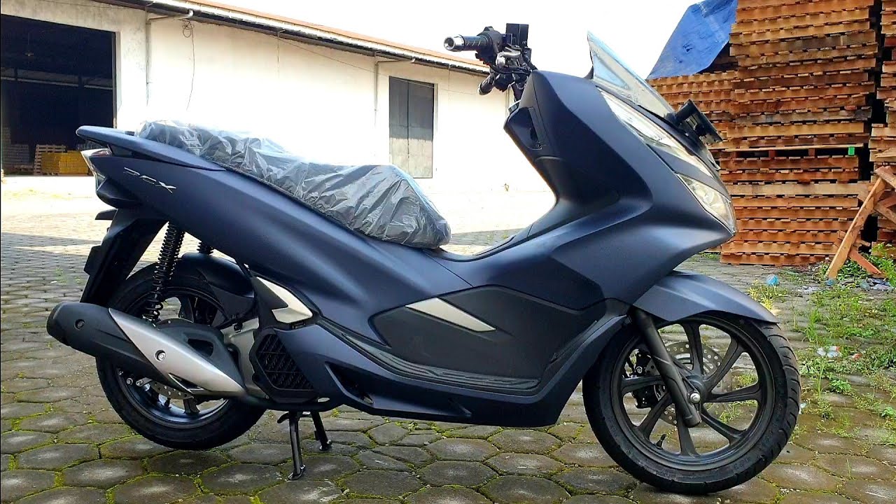 HONDA PCX 150 CBS 2022 Matte BLUE YouTube