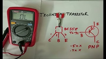PNP Transistor testing checking in english |testing PNP transistor parameters base emitter collector