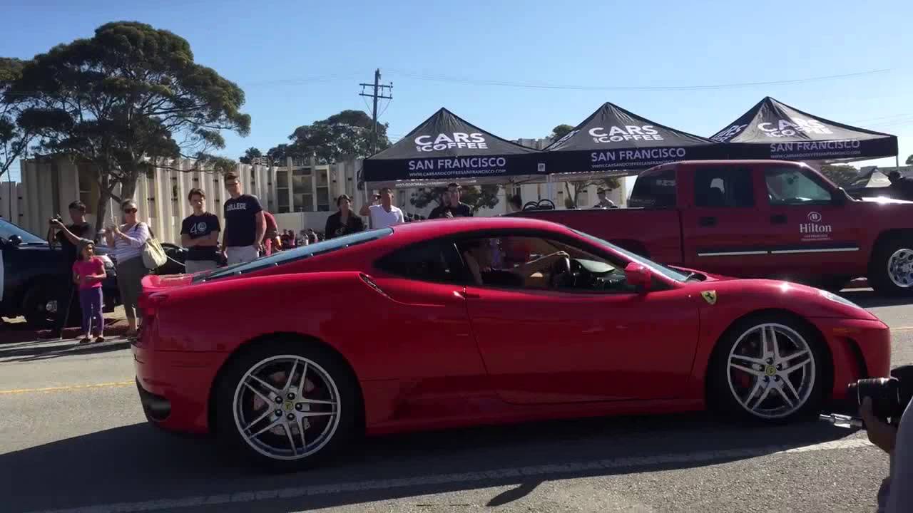SF cars and coffee