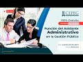 Función del Asistente Administrativo en la Gestión Pública