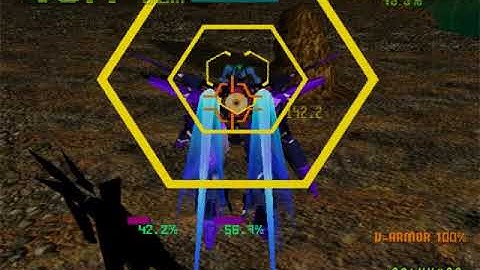 Virtual-on Oratorio Tangram: Cypher vs. Ajim