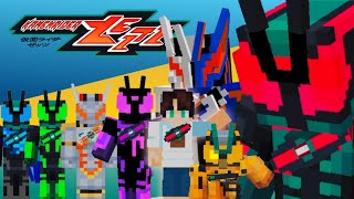 NEW KAMEN RIDER ZEZTZ...| KAMEN RIDER ZEZTZ ADDON | MINECRAFT