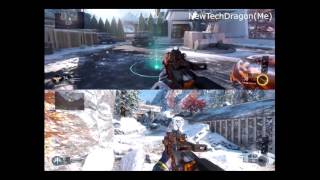 Black Ops 3 1v1 Gameplay With Friends! (Funny Moments, Splitscreen)