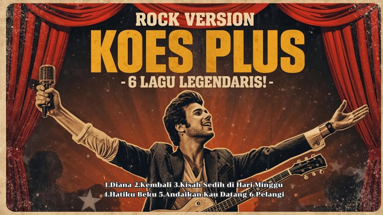 ROCK VERSION KOES PLUS – 6 Lagu Legendaris Koes Plus Terbaik