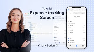 How To Create An Expense Tracking Screen Ionic Design Kit