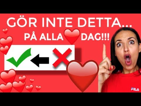 Video: Gör Inte För Alla Hjärtans Dag