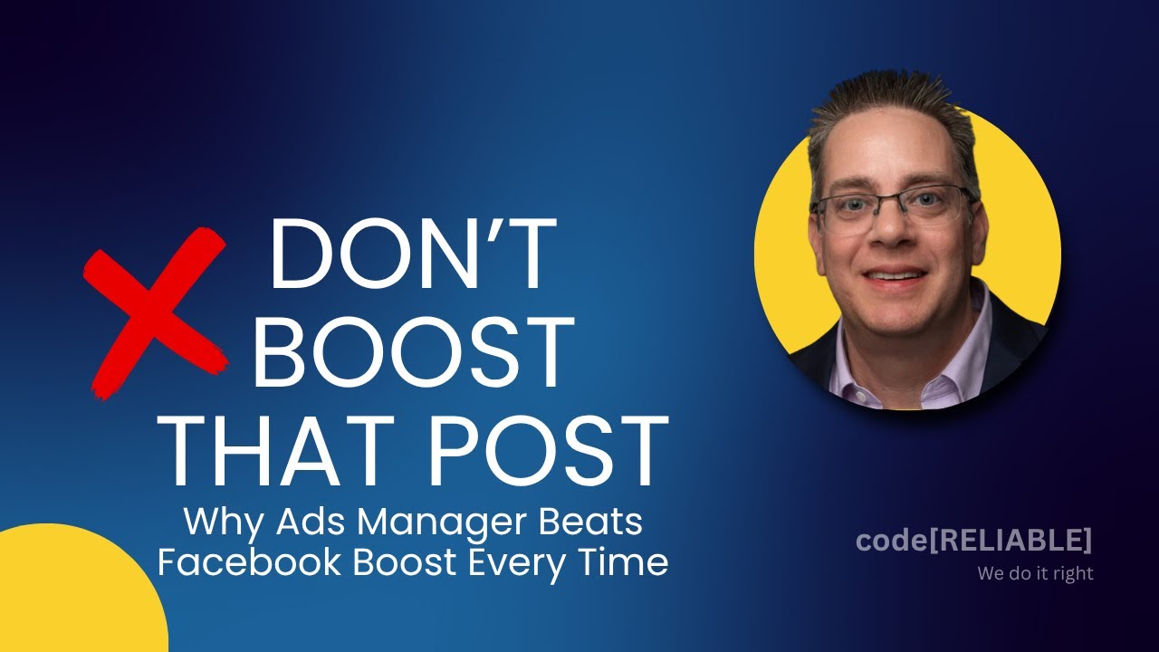 🚫 Don’t Boost That Facebook Post! Wait—You’re Wasting Money (Do This Instead)
