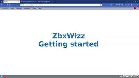 Getting started with ZbxWizz