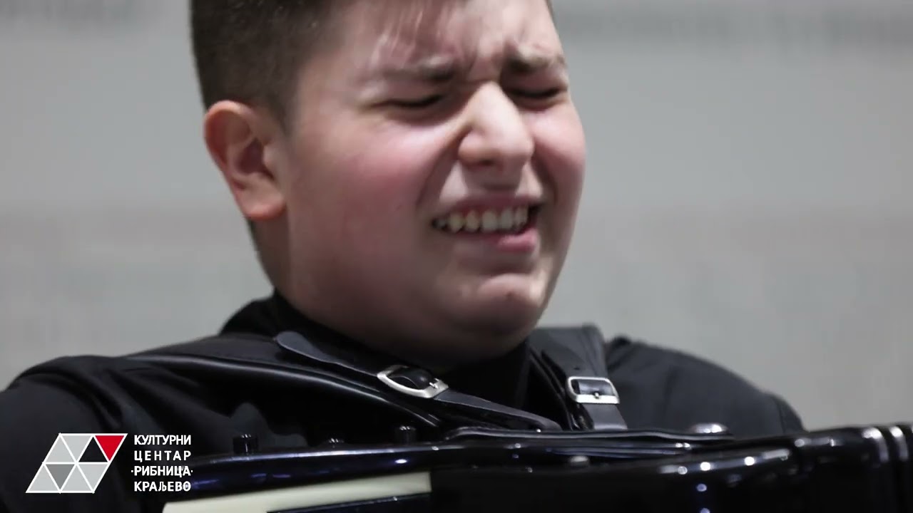 Đorđe Perić  na Festivalu „Zlatne harmonike Kraljeva