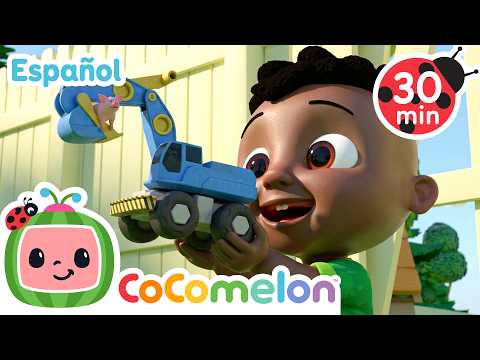 Cody Plays With His Excavator 😄 Nursery Rhymes 🎵 Family and Friends | Cody