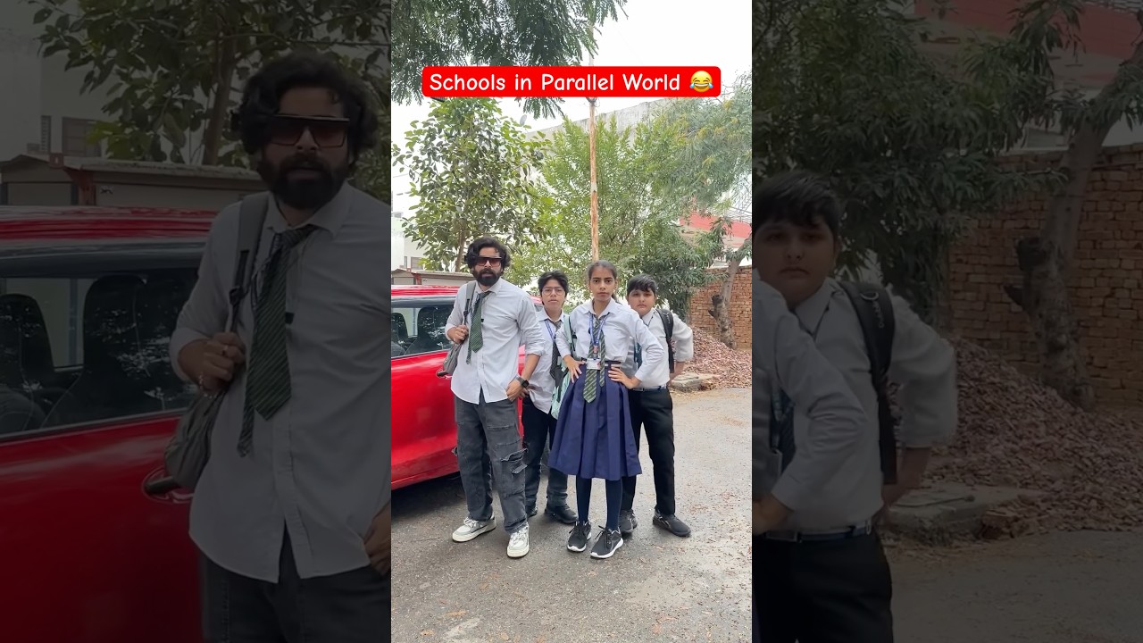 Schools in Parallel World 😂 #shorts #teratrigun #comedy #schoollifecomedy #teratrigun