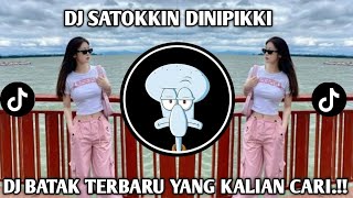 DJ SATOKKIN DINIPIKKI | DJ BATAK TERBARU 2026 | VIRAL TIKTOK