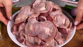 Это так вкусно! Я готовлю это на ужин три раза в неделю! Очень простой рецепт куриных желудков