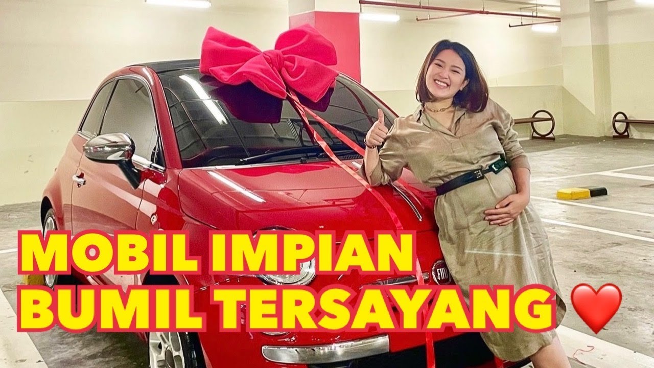 KADO UNTUK BUMIL :) | #VLOG #FIAT500C