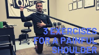 3 Exercises for Painful / Limited Shoulder Internal Rotation