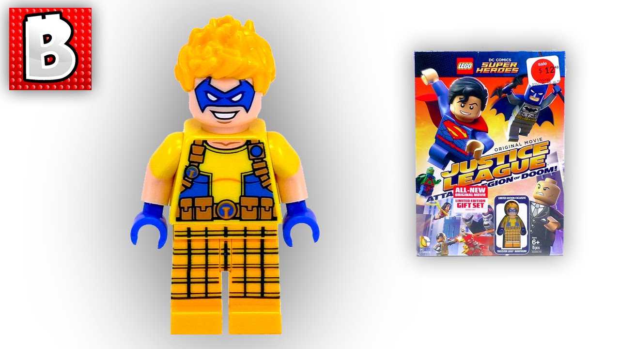 Trixter / Trickster Minifig / Minifigure Super Heroes: Justice League LEGO 