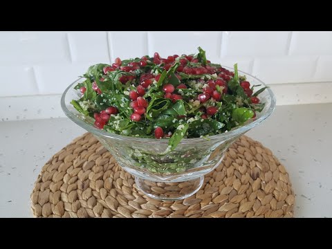 Video: Portakal Ve şalgam Ile ıspanak Salatası