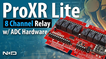 USB Relay Board 8 Channel ProXR Lite with ADC Hardware Overview