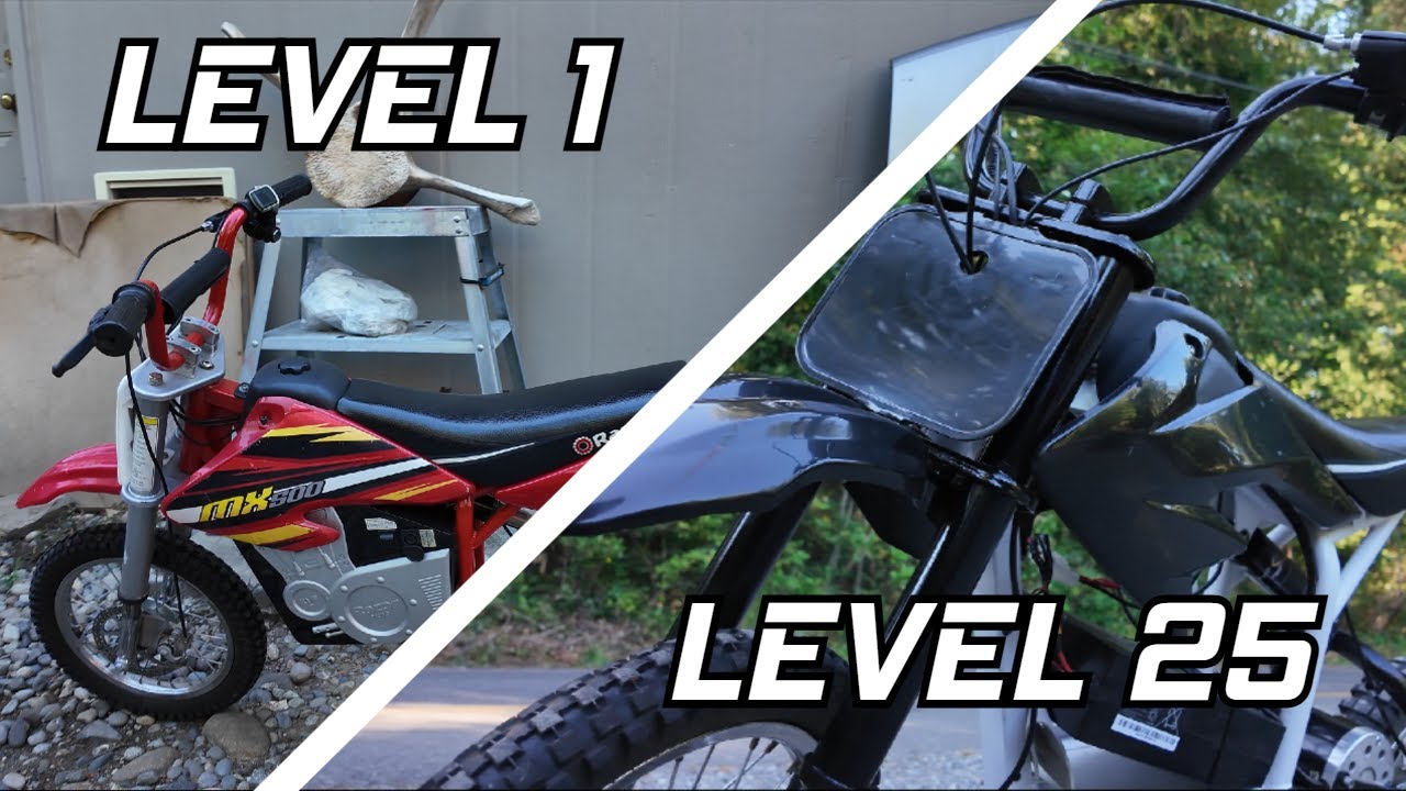 Ms500 Razor Frame TRANSFORMING My Razor MX500!! - YouTube