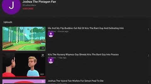 I Block Joshua The Plotagon Fan