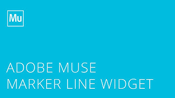 Adobe Muse Marker Line Widget
