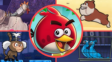 Angry Birds Rio Redux - All Bosses (Luta dos Bosses)