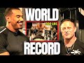Josh Baker's 300lb One Arm Incline Bench Press ft. Larry Wheels