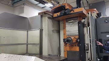 Makino Model MCB1210-A40 Horizontal Machining Center.