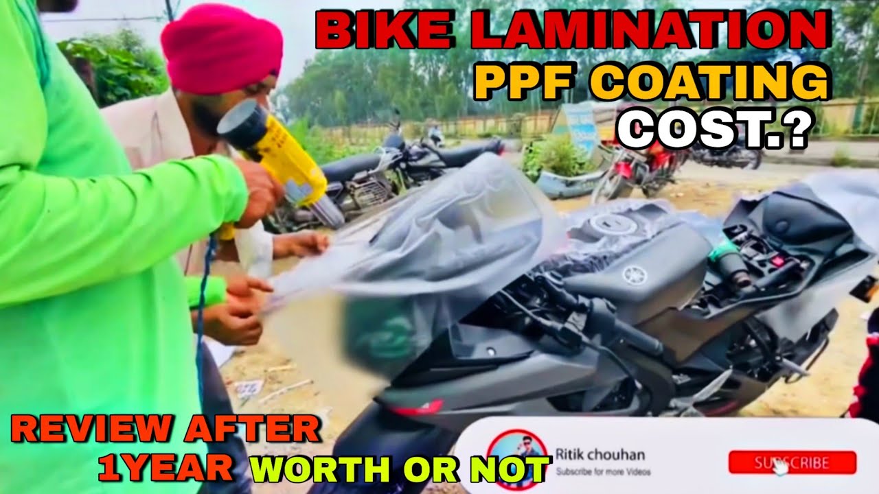 Bike Lamination / PPF Coating Review After 1yr Worth or Not ppfcoating