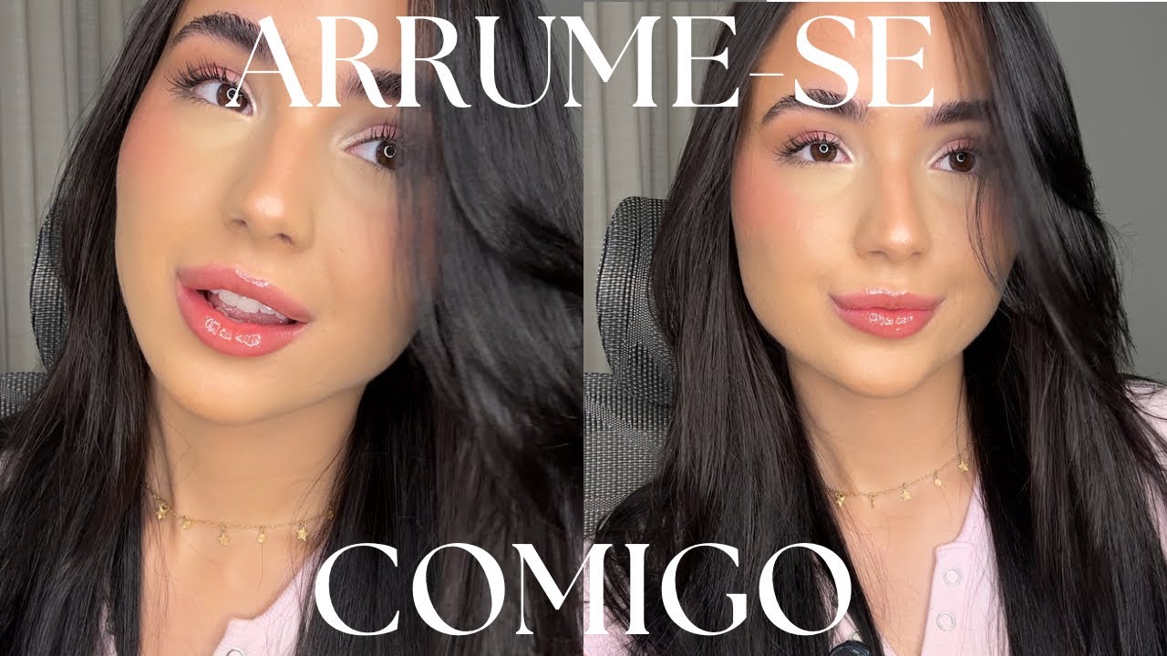 GRWM 💋 ARRUME-SE COMIGO PARA UM JANTAR.