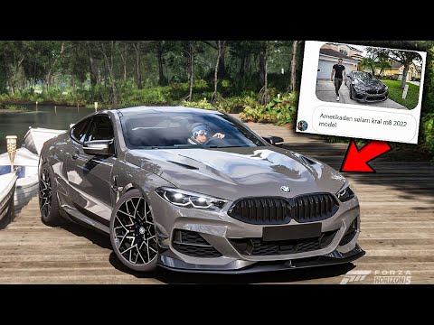 TAKİPÇİMİN BMW M8 2022 ARABASINI MODİFİYE EDİYORUM vol.2 - Forza Horzion 5