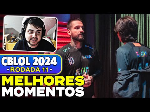 HIGHLIGHTS do CBLOL 2024: 11ª Rodada | Fase de Pontos - 2ª Etapa | Os Liões do Rift
