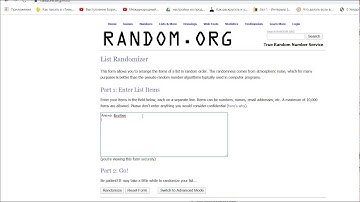 Как проводить розыгрыш призов с помощью сервиса Random org