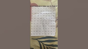 🤔Find the Missing! | Quick Brain Teaser 1-100  @Venkatakumari777