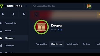 Maquina Keeper HTB - SSH - Clave PuTTY - Keepass Master Key Dump
