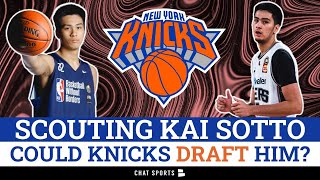 Knicks will workout 'buzzworthy' 7'3'' Filipino draft prospect Kai Sotto