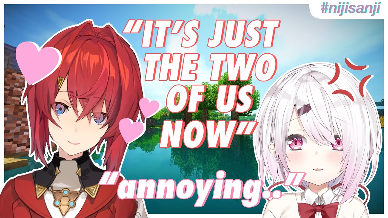 Ange makes a move on Shiishii! #nijisanji