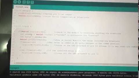 Arduino e Bluetooth - Acionando lâmpada com relé